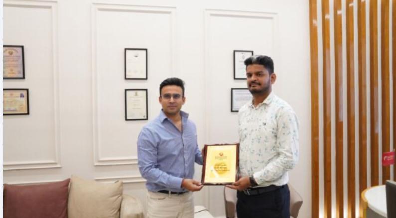 Galgotias University alumnus Ankit Singh achieved AIR-5 in UPSC IES 2023