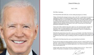 जो बाइडेन ने 81 वर्ष की आयु में  राष्ट्रपति पद की दौड़ से नाम वापस लिया (Joe Biden withdraws from presidential race at age 81)