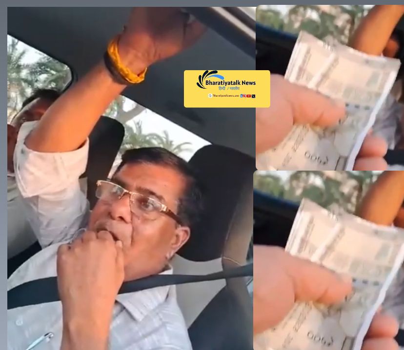 ग्रेटर नोएडा में पटवारी का रिश्वत लेते हुए वीडियो वायरल, तहसीलदार पर भी लगे गंभीर आरोप