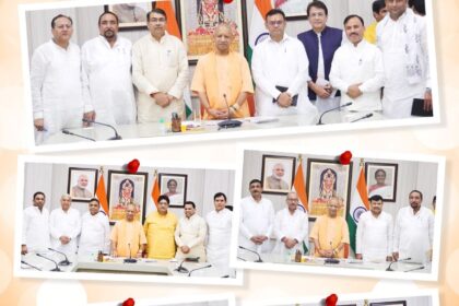 CM योगी की बैठक : बेलगाम अधिकारियों की पक्के सबूतों के साथ करें शिकायत, मुरादाबाद के सांसद-विधायकों से बोले सीएम योगी