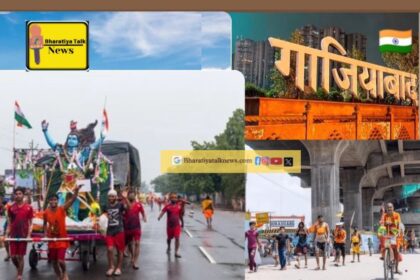 गाजियाबाद में कांवड़ यात्रा के चलते रूट में बदलाव : हल्के वाहनों के लिए नया मार्ग