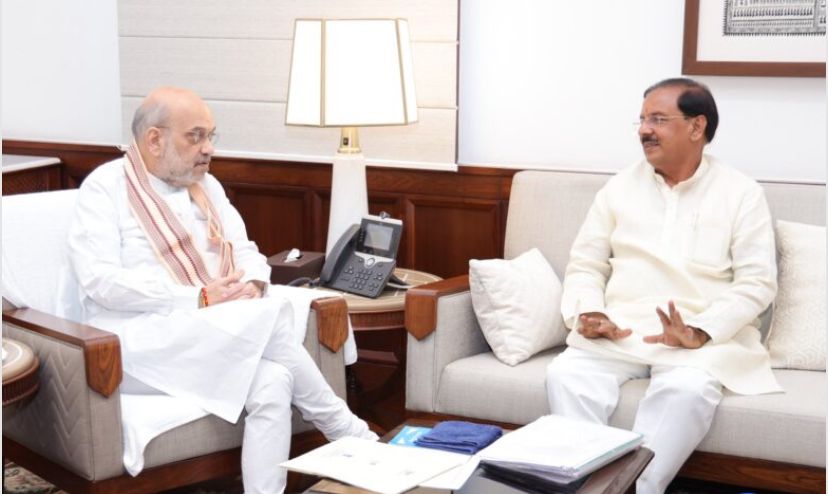 डॉ. महेश शर्मा की महत्वपूर्ण राजनीतिक मुलाकातें: केंद्रीय गृह मंत्री और लोकसभा अध्यक्ष से भेंट