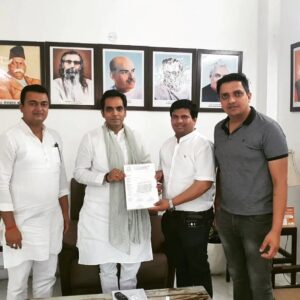 नोवरा प्रतिनिधिमंडल ने विधायक पंकज सिंह के सामने भंगेल, सलारपुर और बरौला की समस्याएं रखीं