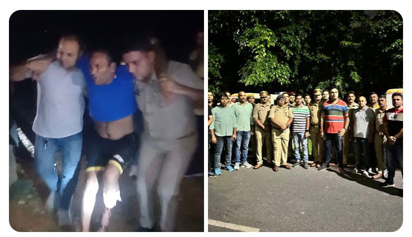 विनय नागर मर्डर केस: पुलिस ने मुठभेड़ में एक बदमाश को पकड़ा, अन्य आरोपियों की तलाश जारी