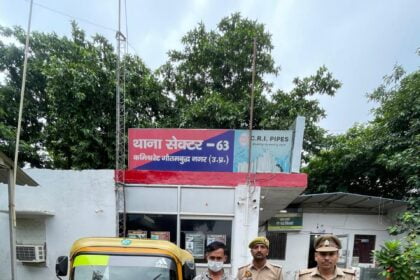 नोएडा में सवारियों को निशाना बनाने वाला शातिर चोर गिरफ्तार, 2 दर्जन से अधिक मामले दर्ज