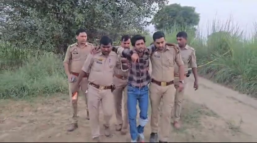 ग्रेटर नोएडा के बंकापुर में सगे भाईयों पर फायरिंग: पुलिस मुठभेड़ में बदमाश घायल