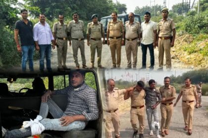 ग्रेटर नोएडा में एटीएम चोरी की कोशिश: पुलिस के साथ मुठभेड़ में बदमाश गिरफ्तार