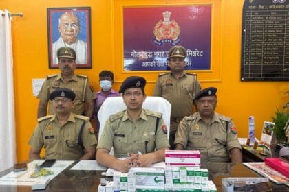 नोएडा में 94 नकली इंजेक्शन बेचने वाले जालसाज की गिरफ्तारी