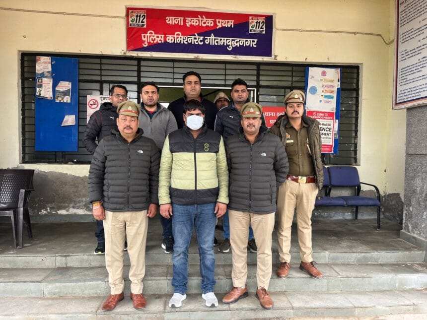 सैनिक फार्म हाउस पर गोलीबारी करने वाला 25,000 का इनामी बदमाश गिरफ्तार, रणदीप भाटी गैंग से है संबंध