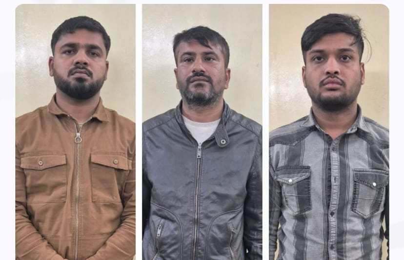 चीनी नागरिकों के लिए ठगी का जाल: STF का बड़ा खुलासा, 3 गिरफ्तार, करोड़ों की ठगी का पर्दाफाश