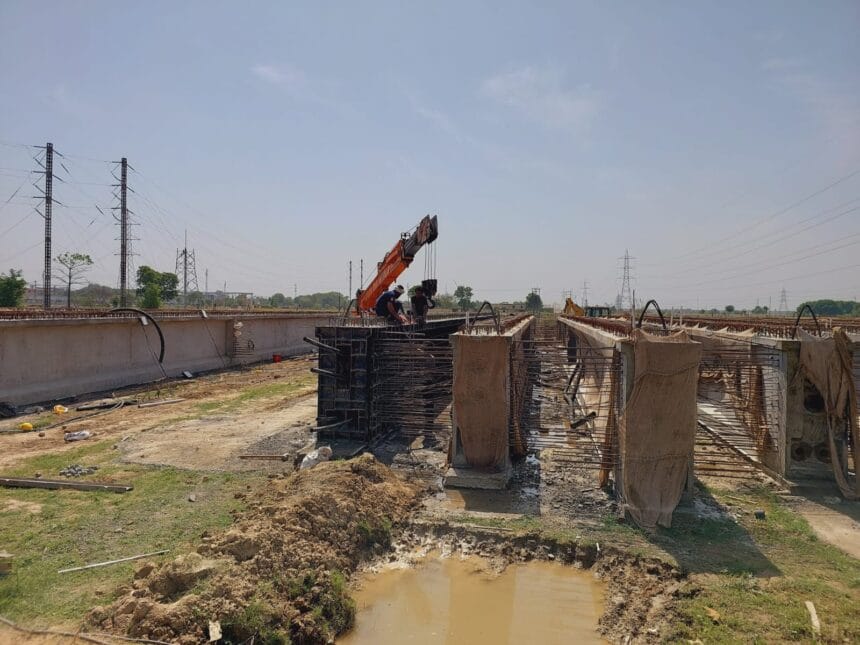ग्रेटर नोएडा में कनेक्टिविटी को नई रफ्तार: पल्ला आरओबी से मिग्सन तक छह लेन सड़क निर्माण शुरू