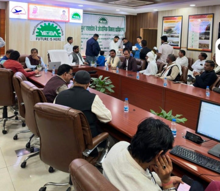 जगनपुर के 77 किसानों को मिला 7 प्रतिशत भूखंड: एक साल का इंतजार हुआ पूरा  