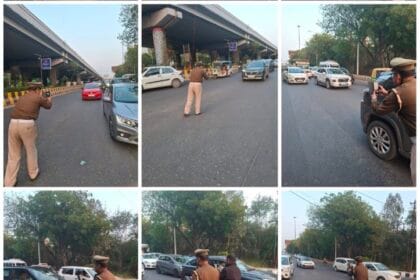 नोएडा में यातायात नियमों का उल्लंघन: 8063 वाहनों के ई-चालान और 24 वाहनों की सीज कार्रवाई 