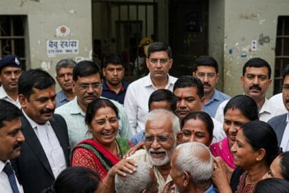 Photo credit: Gemini Ai, जिला कारागार: ग्रेटर नोएडा लुक्सर जेल से 16 वृद्ध और बीमार कैदी रिहा