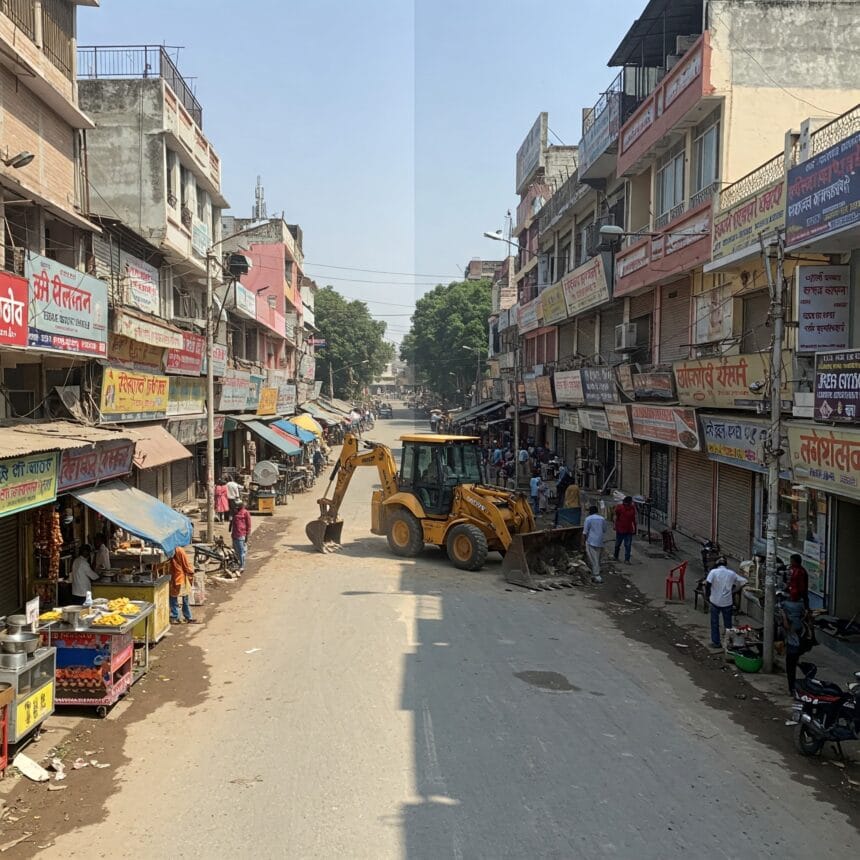 ग्रेटर नोएडा फेज-2: दादरी बाजार का बदलेगा रूप, सड़क चौड़ी होगी, अतिक्रमण पर चलेगा बुलडोजर