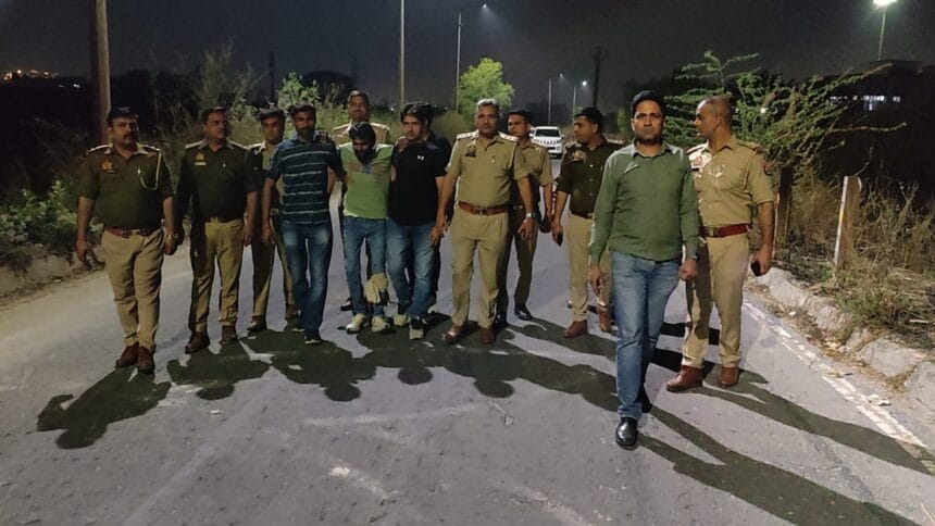 नोएडा पुलिस मुठभेड़: 21 से अधिक लूट की घटनाओं को अंजाम देने वाला बदमाश गिरफ्तार