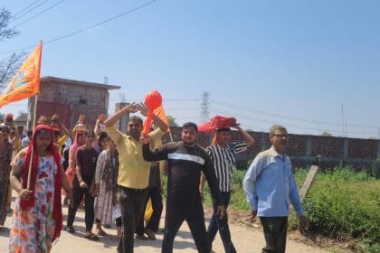 NTPC प्यावली : श्री संकट मोचन हनुमान मंदिर प्यावली गांव में अखंड रामायण पाठ एवं अखंड ज्योति का भव्य आयोजन शुरू