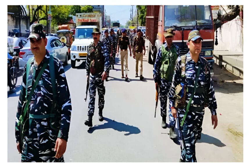 Symbolic image : होली और जुमा एक साथ: गौतमबुद्ध नगर पुलिस की 44 संवेदनशील स्थानों पर अभूतपूर्व सुरक्षा व्यवस्था