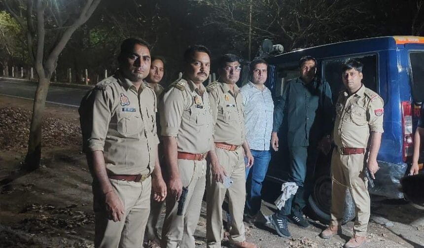 ग्रेटर नोएडा: दुकानदार को गोली मारने वाला हिस्ट्रीशीटर पुलिस मुठभेड़ में घायल होकर गिरफ्तार