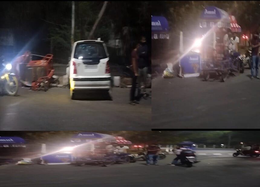 ग्रेटर नोएडा: रिटायर्ड एयरफोर्स अफसर ने नशे में आइसक्रीम के ठेले को मारी टक्कर, युवक की मौत