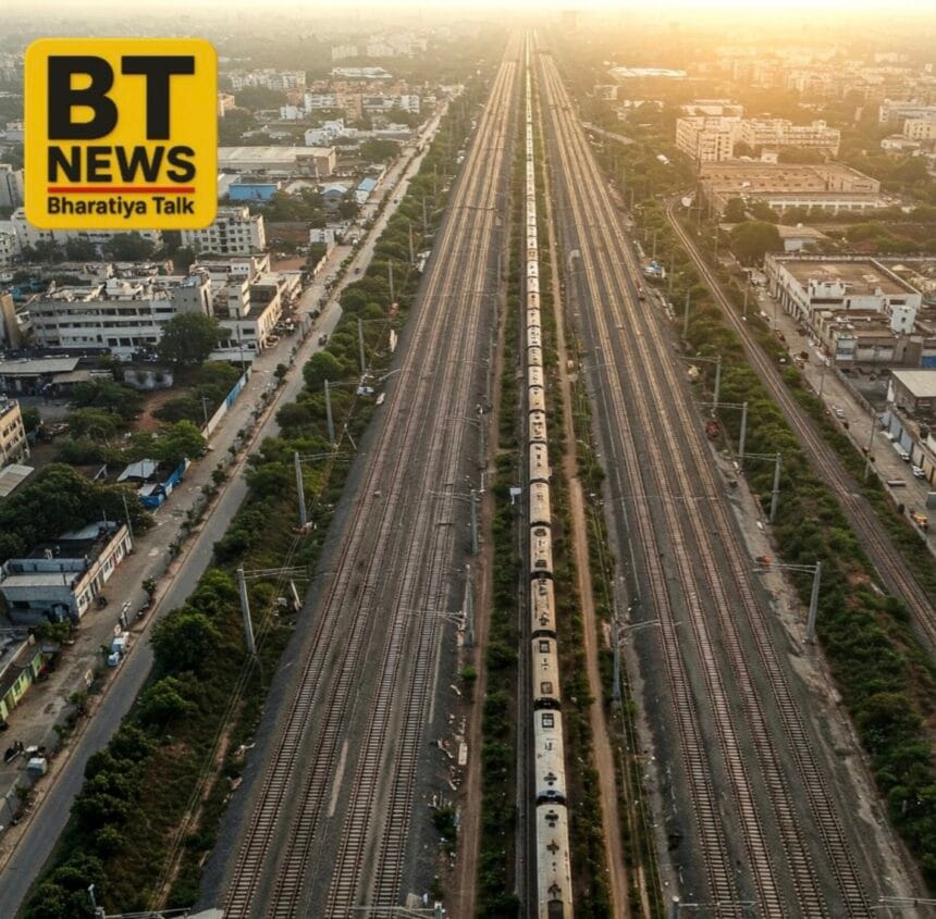 ईस्टर्न पेरिफेरल एक्सप्रेसवे (EPE) के बाहर से गुजरेगा ऑर्बिटल रेल कॉरिडोर, फाइनल हुआ 135 KM लंबे ट्रैक का अलाइनमेंट, 160 किमी/घंटा रफ्तार से पलवल से सोनीपत तक कनेक्टिविटी का महाप्लान