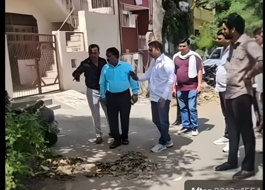 ग्रेटर नोएडा: जीएम भारती ने सेक्टर अल्फा 2 में गंदगी पर दिखाई नाराजगी, ठेकेदार को दिया सफाई का अल्टीमेटम