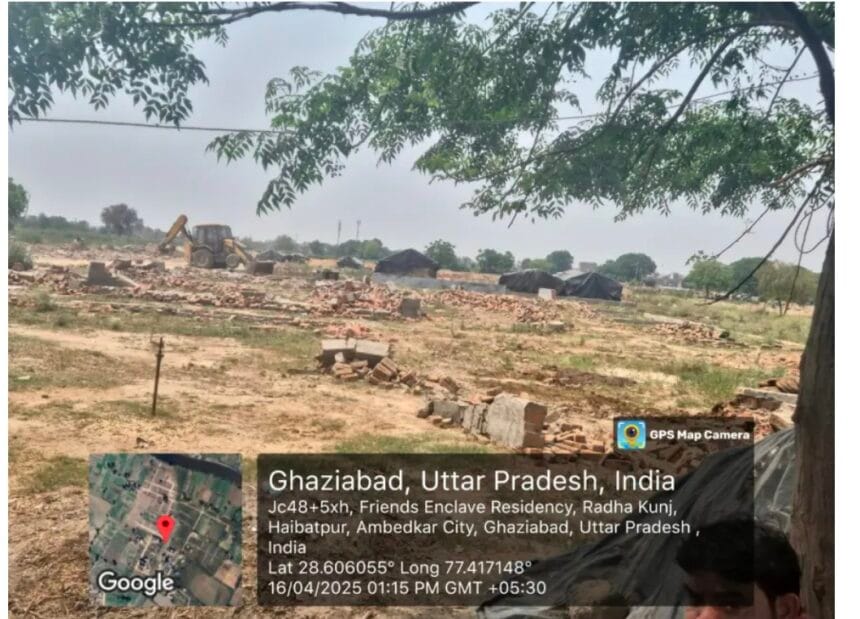 नोएडा प्राधिकरण का ग्राम-हैबतपुर के डूब क्षेत्र में बड़ा एक्शन, 150 करोड़ की भूमि अतिक्रमण मुक्त