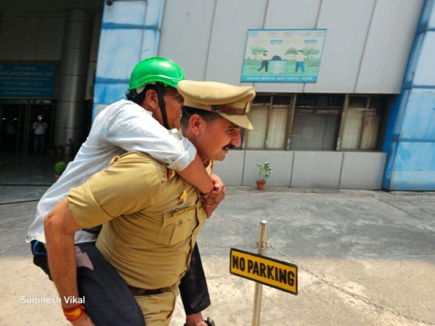 आपात स्थिति से निपटने को तैयार गौतमबुद्धनगर पुलिस: नोएडा-ग्रेटर नोएडा में व्यापक मॉक ड्रिल