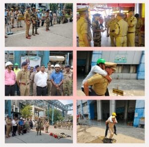 आपात स्थिति से निपटने को तैयार गौतमबुद्धनगर पुलिस: नोएडा-ग्रेटर नोएडा में व्यापक मॉक ड्रिल