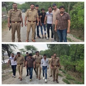 Noida News: मुठभेड़ में दो सगे भाई दबोचे, चोरी की बाइक से करते थे लूट और तस्करी