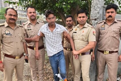 ₹25 हजार का इनामी बदमाश आमिर उर्फ चिप्पड़ पुलिस मुठभेड़ में घायल, अवैध हथियार और चोरी की बाइक बरामद