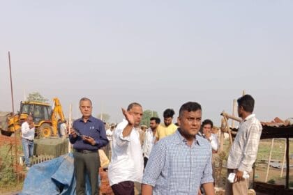 ग्रेटर नोएडा के वैदपुरा गांव में प्राधिकरण ने की बड़ी कार्रवाई:20,000 वर्ग मीटर जमीन पर अवैध विला निर्माण ध्वस्त