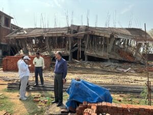 ग्रेटर नोएडा के वैदपुरा गांव में प्राधिकरण ने की बड़ी कार्रवाई:20,000 वर्ग मीटर जमीन पर अवैध विला निर्माण ध्वस्त