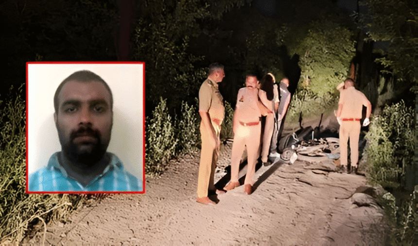 सुपारी किलर जग्गू पहलवान के गैंग का सरगना शार्प शूटर नवीन कसाना मुठभेड़ में ढेर