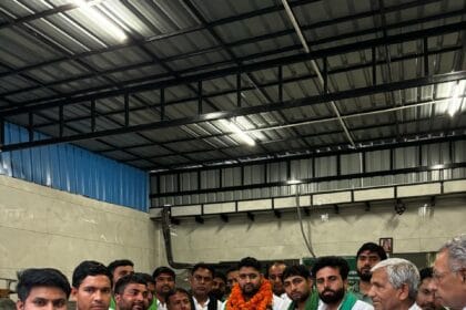 ग्रेटर नोएडा: पाली में भारतीय किसान यूनियन मंच की किसान पंचायत, प्राधिकरण पर बरसे नेता, इन्द्र प्रधान बने राष्ट्रीय वरिष्ठ उपाध्यक्ष