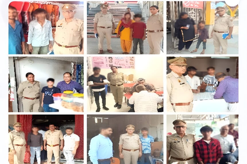 गौतमबुद्धनगर पुलिस की बड़ी कामयाबी: ढाई साल में 668 बाल श्रमिकों को मुक्त कराया, पुनर्वास पर विशेष जोर