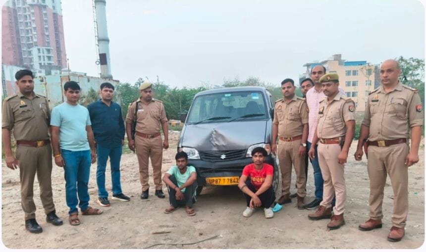 सवारी बैठाकर लूटने वाले गैंग का पर्दाफाश, पुलिस मुठभेड़ में एक बदमाश ढेर, दो साथी गिरफ्तार