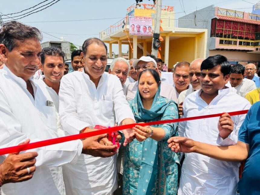 दादरी में विकास की नई पहचान: खटाना-धीरखेड़ा को जोड़ने वाला पुल निर्माण शुरू, विधायक तेजपाल नागर ने किया शुभारंभ