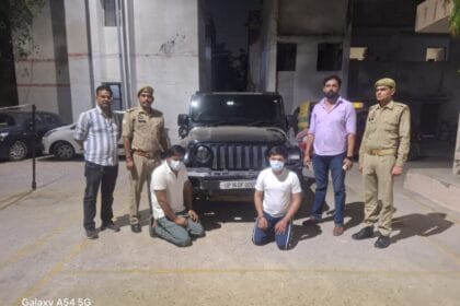 नोएडा में इंस्टाग्राम कमेंट पर खूनी रंजिश: युवक को थार से कुचलने का प्रयास, दो सगे भाई गिरफ्तार