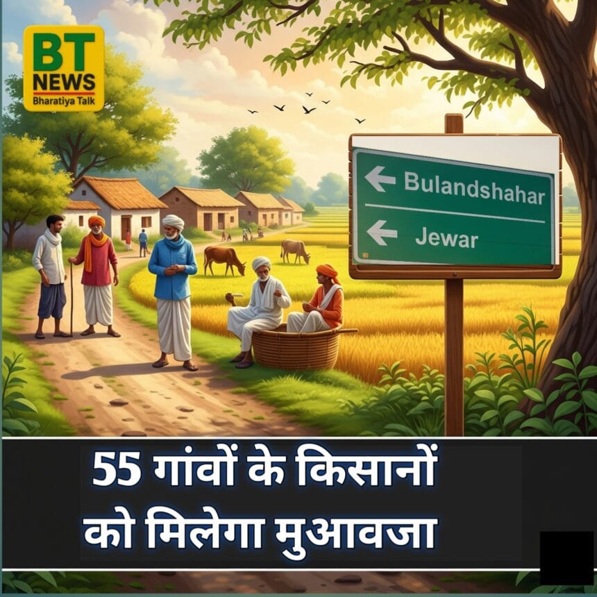 बुलंदशहर के 55 गांवों के लिए यमुना प्राधिकरण ने मुआवजा दर तय, औद्योगिक विकास को मिलेगी नई रफ्तार