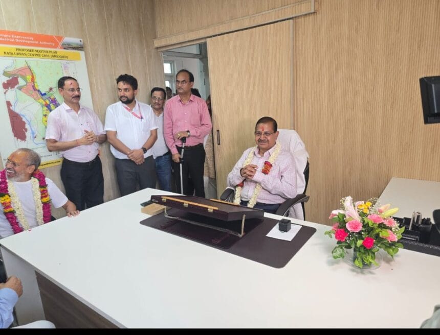 यमुना एक्सप्रेसवे प्राधिकरण ने मथुरा में खोला क्षेत्रीय कार्यालय, हेरिटेज सिटी के विकास को मिलेगी नई रफ्तार