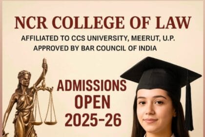 अब लॉ की पढ़ाई हुई आसान – NCR College Of Law में सीधे दाखिला, सीमित समय के लिए विशेष छूट!