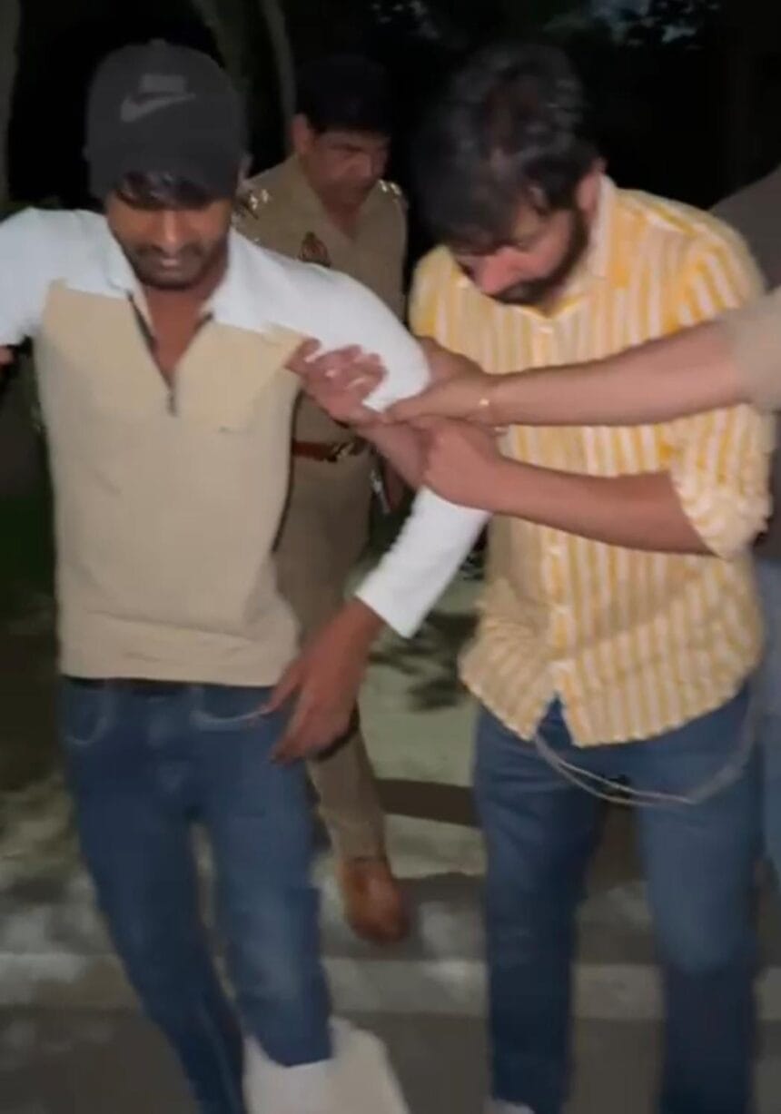 ग्रेटर नोएडा में पुलिस मुठभेड़: कुख्यात बदमाश मोहित उर्फ लगड़ा घायल, अवैध हथियार और चोरी की बाइक के साथ गिरफ्तार