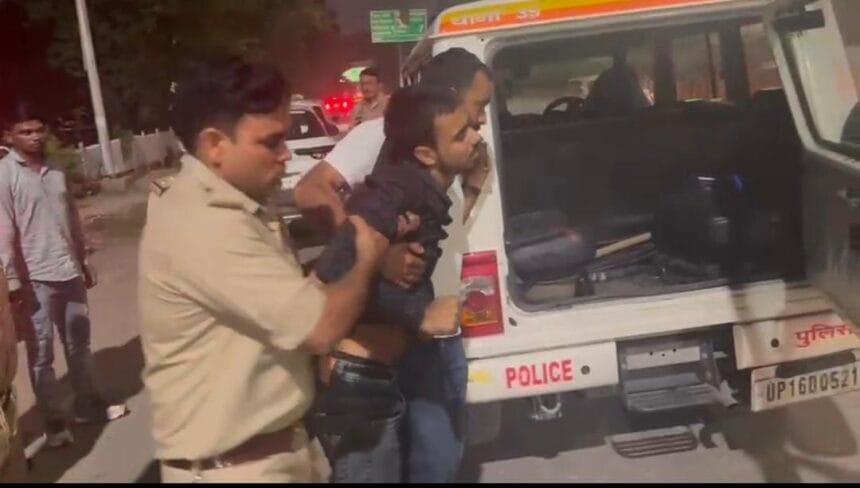 नोएडा पुलिस और टप्पेबाज गैंग के बीच मुठभेड़, एक बदमाश घायल, चार गिरफ्तार