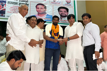 गोल्ड मेडल विजेता राजेश भाटी का हुआ भव्य सम्मान, कुश्ती संघ अध्यक्ष ने ₹1.51 लाख की राशि भेंट की