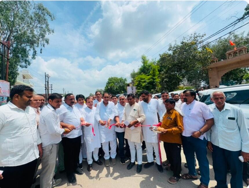 विधायक तेजपाल का 75 करोड़ का तोहफा: चीटेहड़ा गांव को मिलेगी सड़क, अस्पताल और स्टेडियम की सौगात