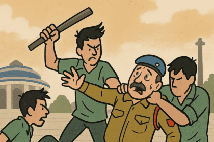 दलित प्रेरणा स्थल पर ड्यूटी में तैनात सिपाहियों से मारपीट, चार-पांच लोगों के खिलाफ केस दर्ज