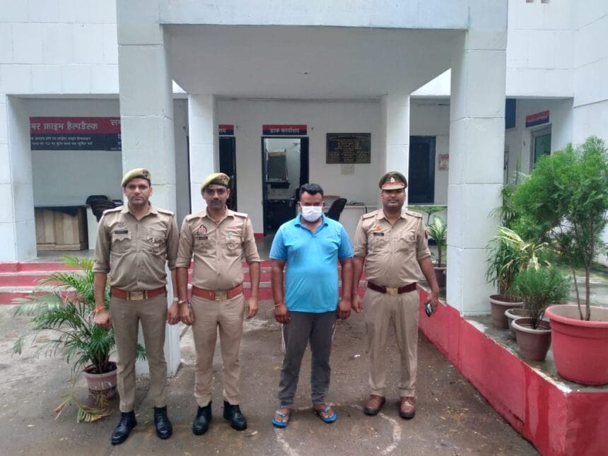 ग्रेटर नोएडा: स्क्रैप माफिया रवि काना गैंग का शातिर सदस्य सूरज गिरफ्तार, गैंगस्टर एक्ट में था वांछित