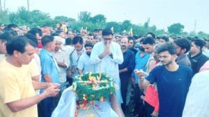 ग्रेटर नोएडा के लाल आनंद कुमार किश्तवाड़ में बचाव कार्य के दौरान बलिदान, सुबह हुई थी पत्नी से बात