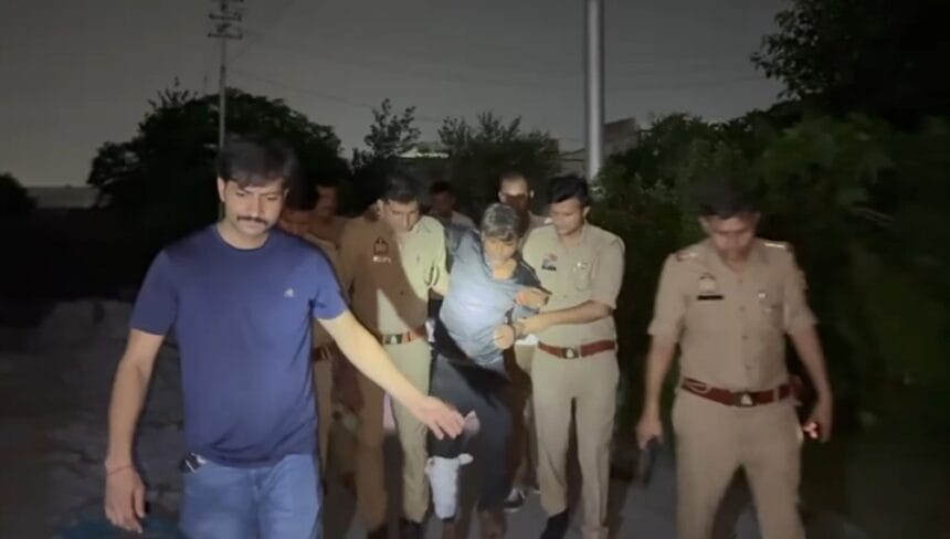 नोएडा में पुलिस और बदमाशों के बीच मुठभेड़, गोली लगने से एक शातिर अपराधी घायल, दो साथी भी गिरफ्तार